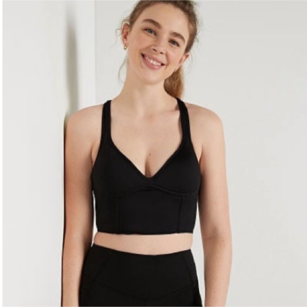 Victoria's Secret PINK Active Ultimate Push-Up Sports Bustier XS Racerback Bra